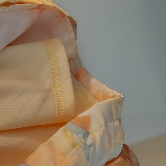 NWOT Baltic Born Aegean Romper Yellow/Peach Water Colors Size Small - Picture 9 of 10